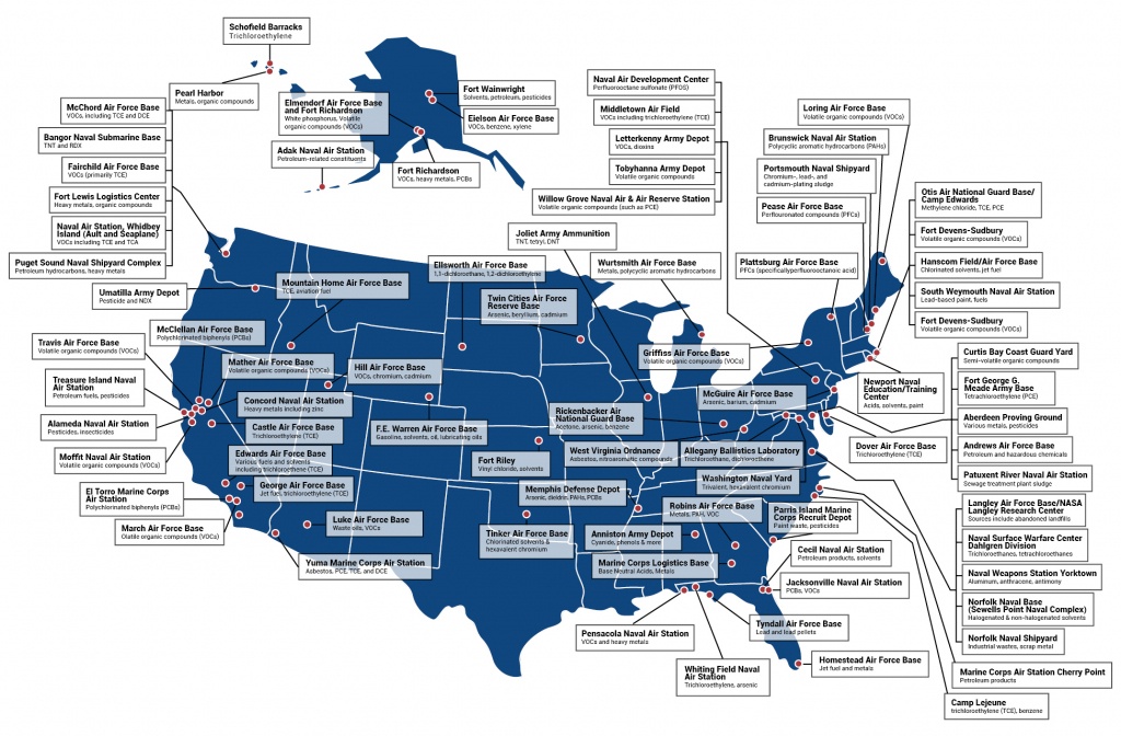 Map Of Us Army Bases In The United States Fulvia Christabel